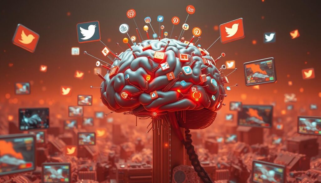 AI and social media impact on attention spans