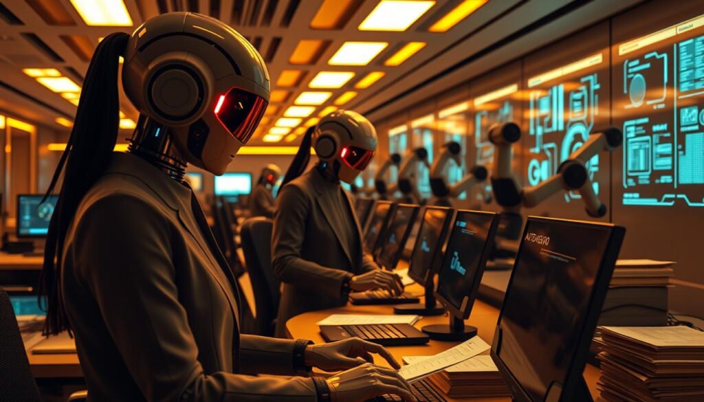 AI assistants automating routine tasks