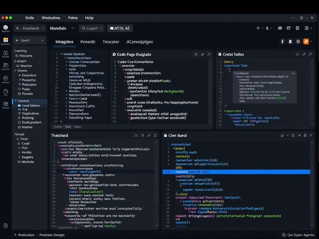 Manus Super Agents interface highlighting its code execution and technical capabilities Manus Super Agents interface highlighting its code execution and technical capabilities