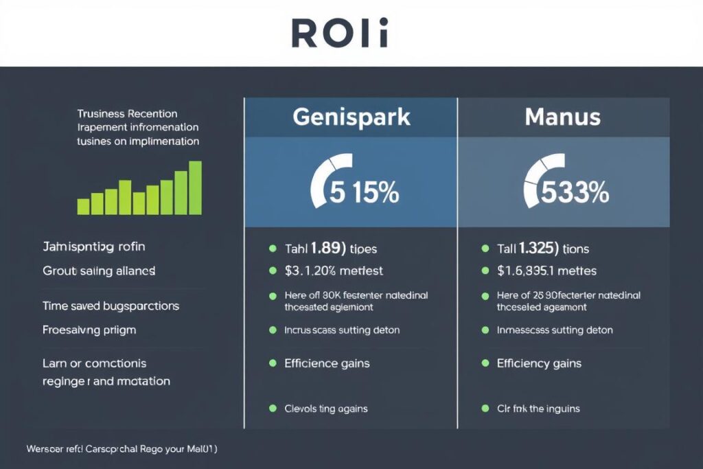 ROI comparison chart showing business impact of implementing different AI super agents ROI comparison chart showing business impact of implementing different AI super agents