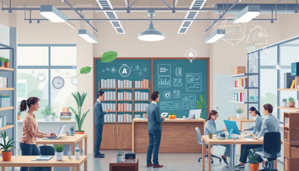SMBs implementing AI solutions showing AI impact on job sector 2025 in small businesses SMBs implementing AI solutions showing AI impact on job sector 2025 in small businesses